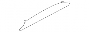 Ford Edge 19-24 Carbon Fiber Front Panel Molding