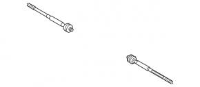 Steering rod left Mazda 3 14-18 BM CTR