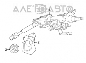 Mazda6 09-13 steering column