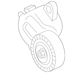 Tensioner pulley drive belt Ford Explorer 20-23 3.0T