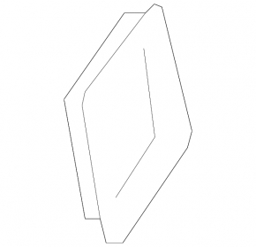 Left ventilation shield Porsche Cayenne 19-26