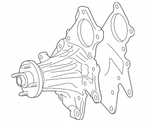 Water pump Lexus LX 22-26