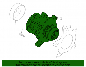 Water pump Kia K5 21-24 1.6T