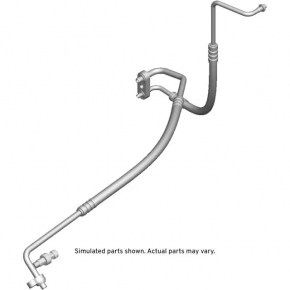 Air conditioning tube condenser-compressor Chevrolet Bolt 17-