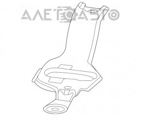 Bracket for tank GTZ Toyota Highlander 20-25 2.4t, 3.5