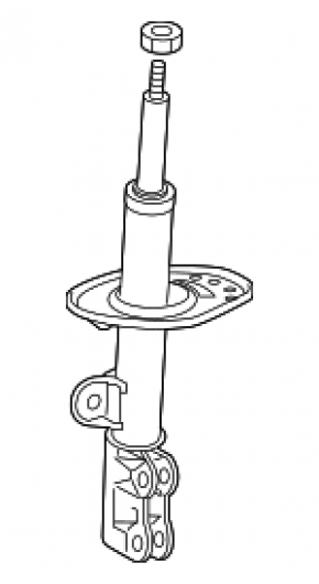 Front right shock absorber Toyota Corolla 20-22 5d, for R16