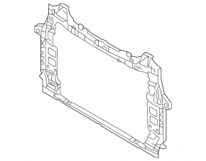 Audi Q7 20-25 2.0" radiator panel