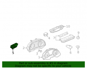 Audi A4 B9 18-25 headlight control for projection