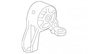 Honda CRV 12-16 rear differential mount with brackets