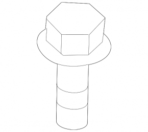 Front stabilizer link left Honda CRV 17-22