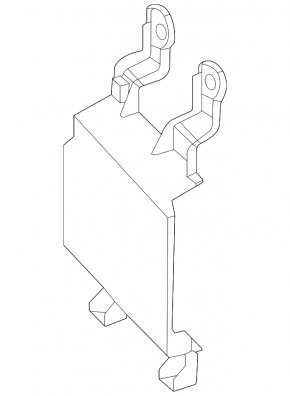 Trunk block bracket right BMW X5 G05 19-23
