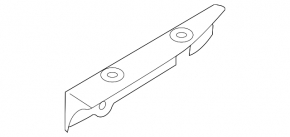 Roof rail mounts VW Tiguan 09-18 set