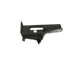 Jeep Grand Cherokee WK2 14-22 black lower passenger footwell trim panel, torn