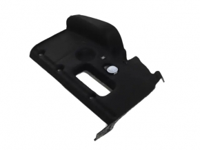 Jeep Grand Cherokee WK2 14-22 black lower passenger footwell trim panel, torn