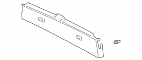 Upper plastic trunk door trim Lexus RX300 RX330 RX350 RX400h 04-09 beige, scratches, plastic turned white