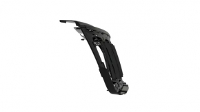 Jeep Grand Cherokee WK2 17-22 radiator grille assembly, gray honeycomb, black gloss frame, sand