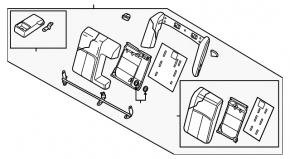 Nissan Maxima A36 16-17 Passenger Seat Wiring
