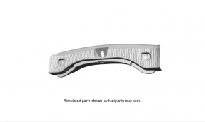 Buick Encore 15-22 trunk opening trim, black, scratches