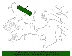 Air suspension receiver Porsche Panamera 10-16