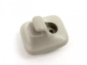 Driver's visor mounting hook Ford Fusion mk5 17-20 light grey