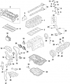 VW Jetta 11-18 USA 1.4T Variable Timing Valve