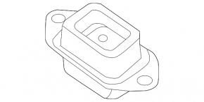 Engine mount left Nissan Sentra 13-19 1.8