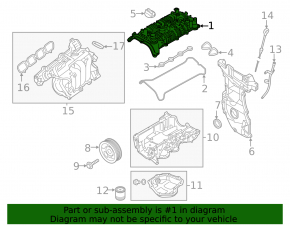 Nissan Kicks 18-23 1.6 Valve Cover