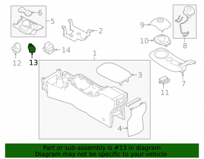 Nissan Leaf ECO Button 18-