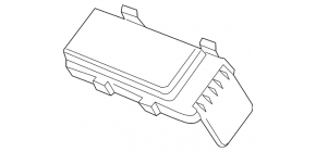 Fuse box cover underhood left Acura MDX 14-15