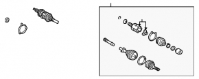 Front left axle shaft for Lexus ES300 ES330