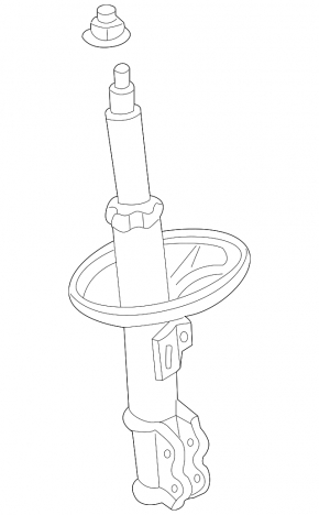 Front left shock absorber Toyota Solara 2.4 04-06