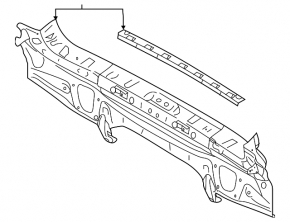 Subaru Ascent 19-26 rear panel