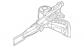 Front right quarter Hyundai Ioniq 17-22 HEV, PHEV