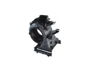 The bare heater housing and ventilation of the Jeep Cherokee KL 14-23