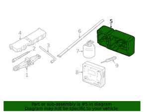 Styrofoam for the BMW X1 F48 16-22 compressor