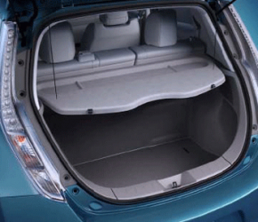 Nissan Leaf 13-17 gray trunk shelf