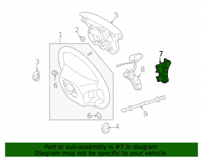 Right steering wheel controls for Lexus GX470 03-04