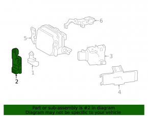 SMOG SENSOR Lexus RX350 RX450h 16-22