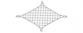 Audi A4 B8 08-16 trunk net black