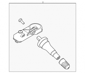 Ford Fusion mk5 13-16 315mhz Wheel Pressure Sensor