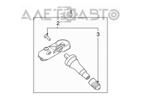 Ford Fusion mk5 13-16 315mhz Wheel Pressure Sensor