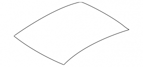 Metal roof for a 19-26 Porsche Cayenne without panoramic windows and roof rails