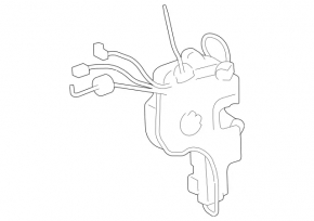 Front right door lock Mercedes W211