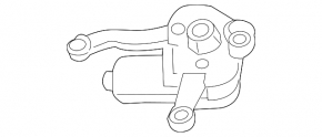 Left windshield wiper motor for Ford Fusion mk5 13-20