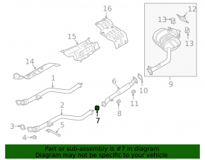 Hyundai Santa FE 21-23 2.5 intake pipe gasket