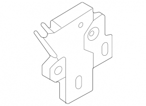 VW Taos 22-25 hood release handle bracket