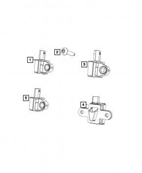 Airbag sensor front right Jeep Compass 17-21