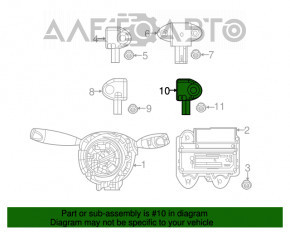 Airbag sensor front right Jeep Compass 17-21
