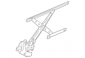 Front right window lifter with motor for Honda CRV 12-16