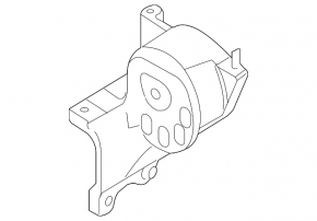 Engine mount left upper Ford Flex 09-12 automatic transmission